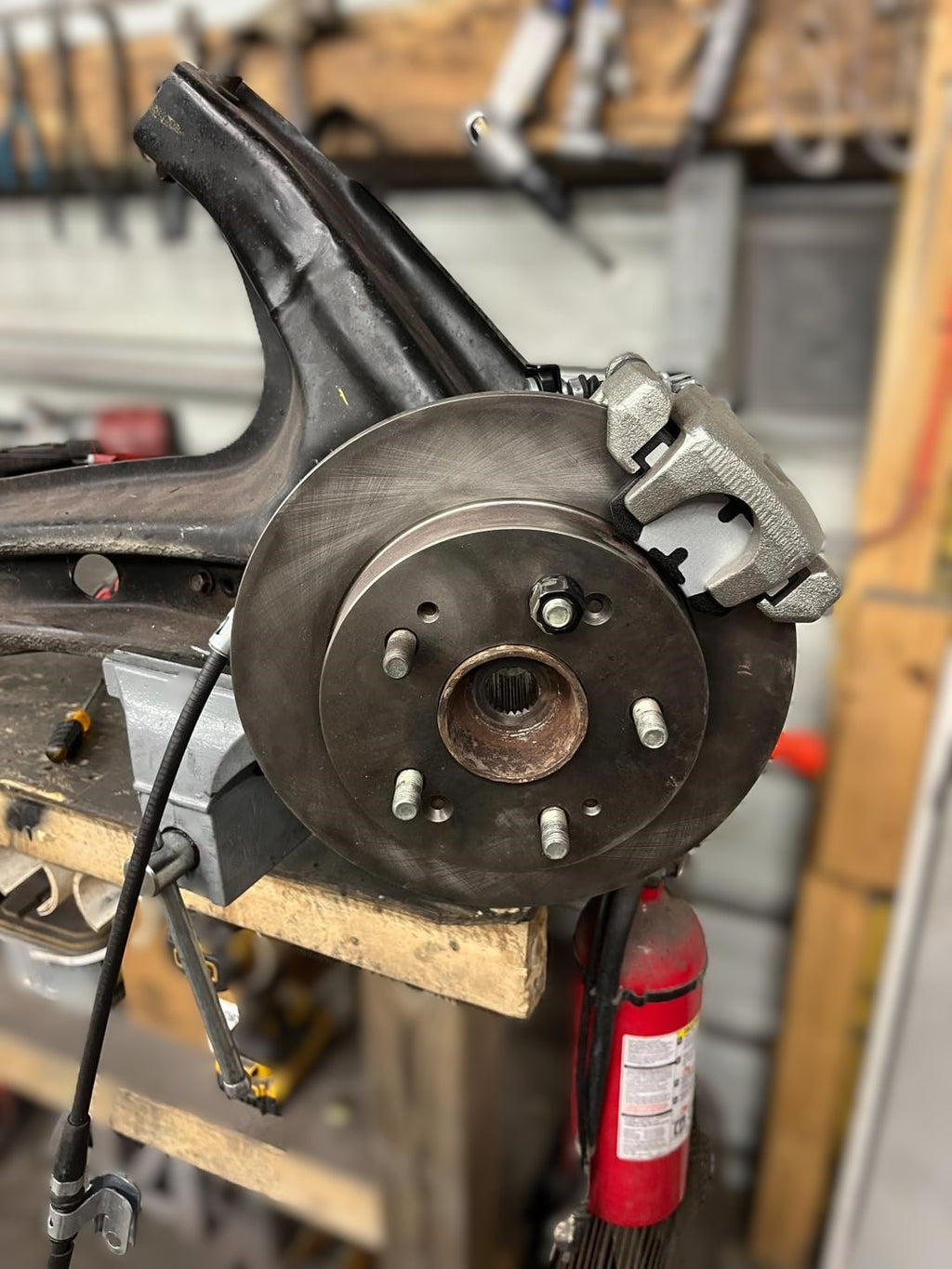 1995-01 RD1 Honda CRV rear disk conversion