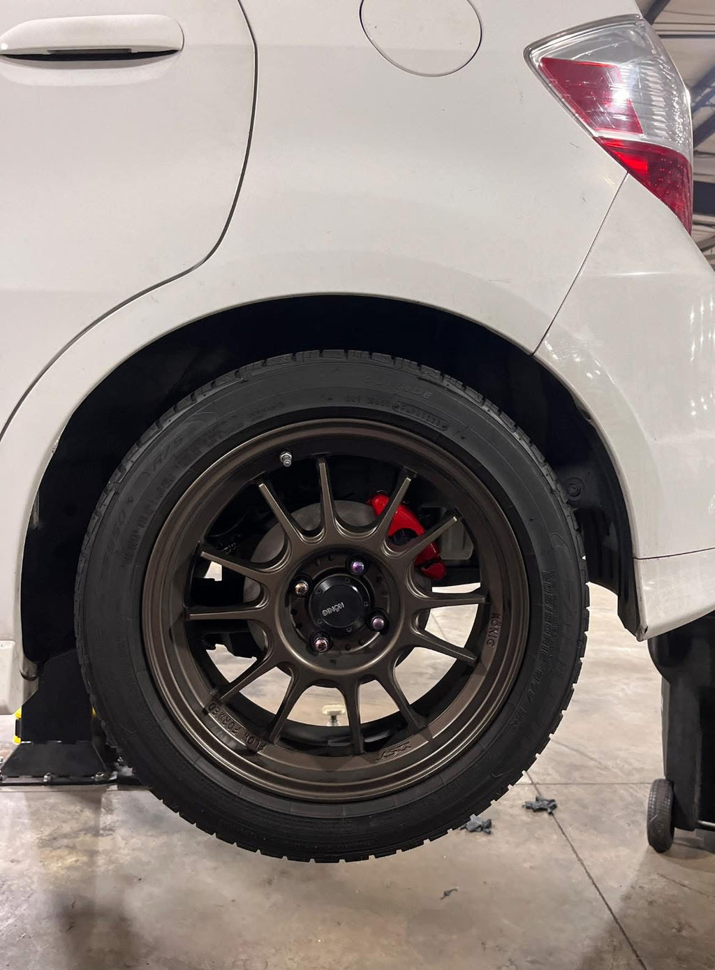 2007-2008 Honda Fit Rear Disk conversion brackets