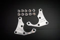 1988-91 Honda Civic, CRX, del Sol rear disk Conversion Brackets