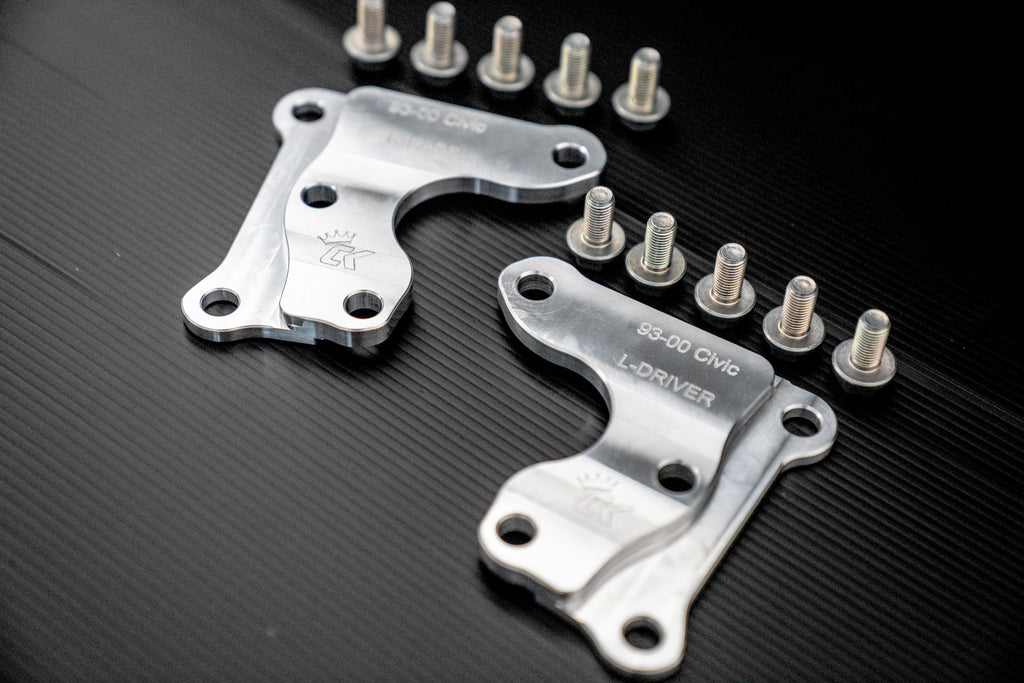 1992-2000 Honda Civic, Sedan, Hatch, Coupe rear disc Conversion Brackets