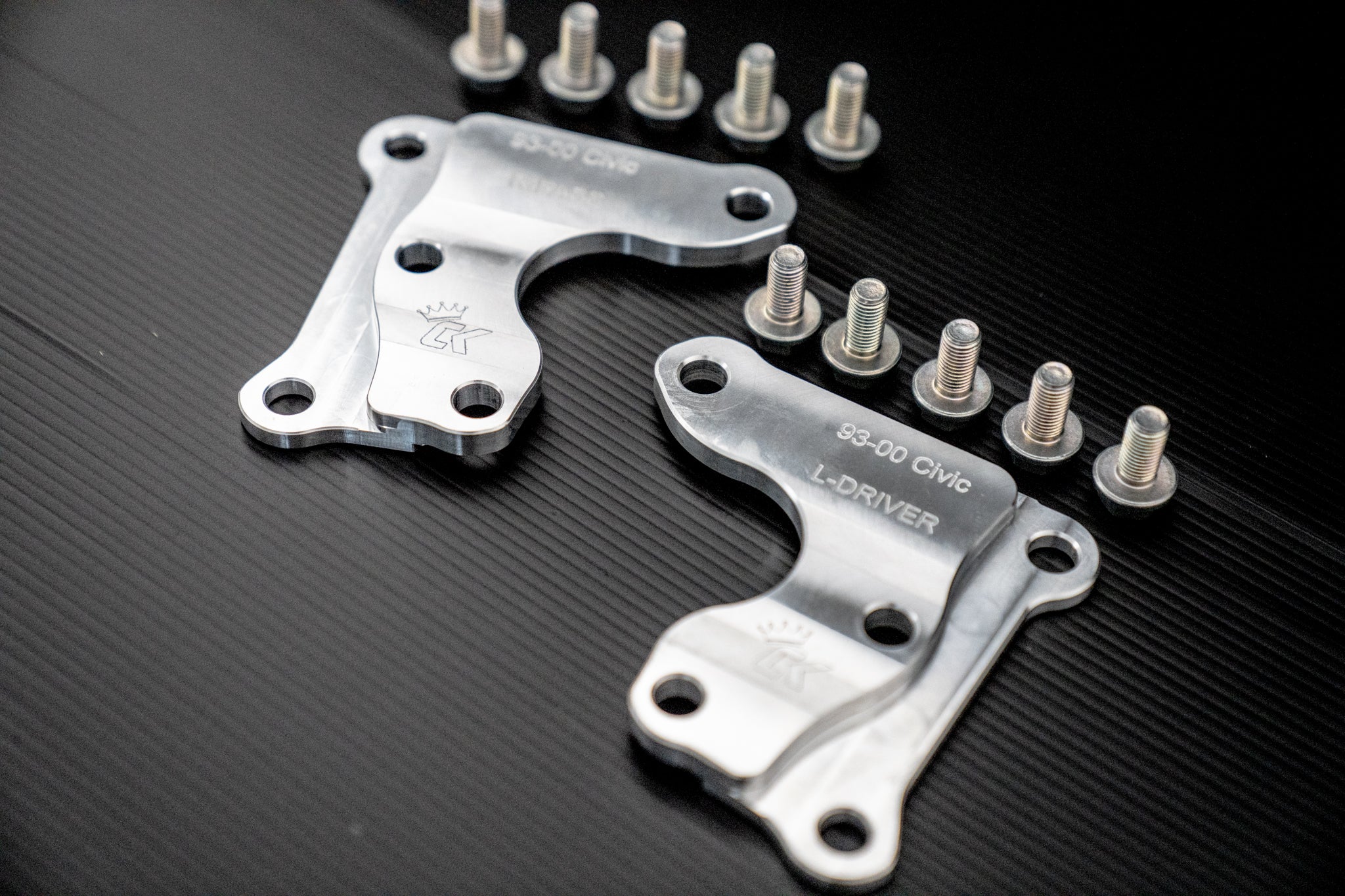 1992-2000 Honda Civic, Sedan, Hatch, Coupe rear disc Conversion Brackets