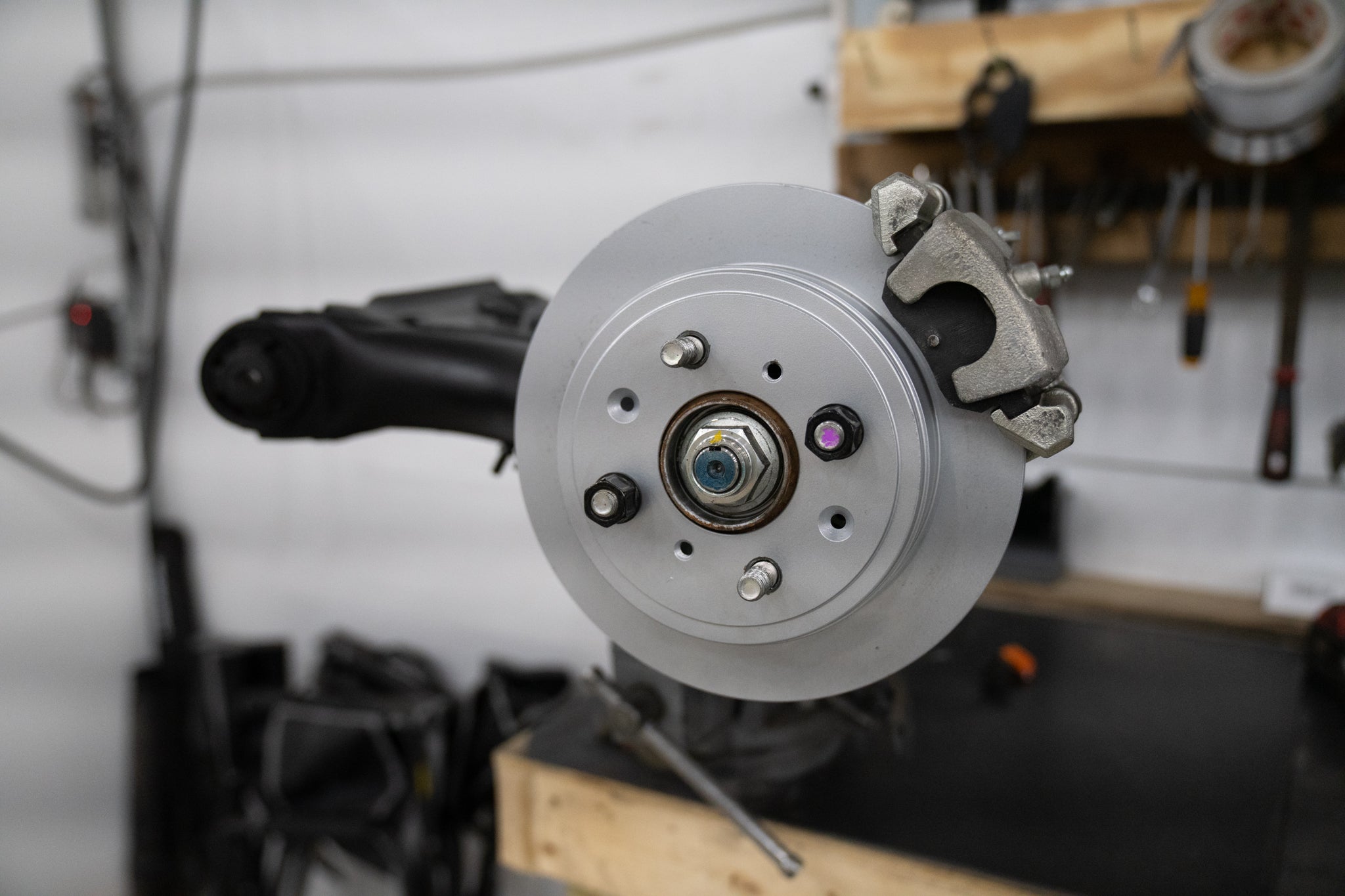 2009-2013 Honda Fit Rear Disk conversion brackets