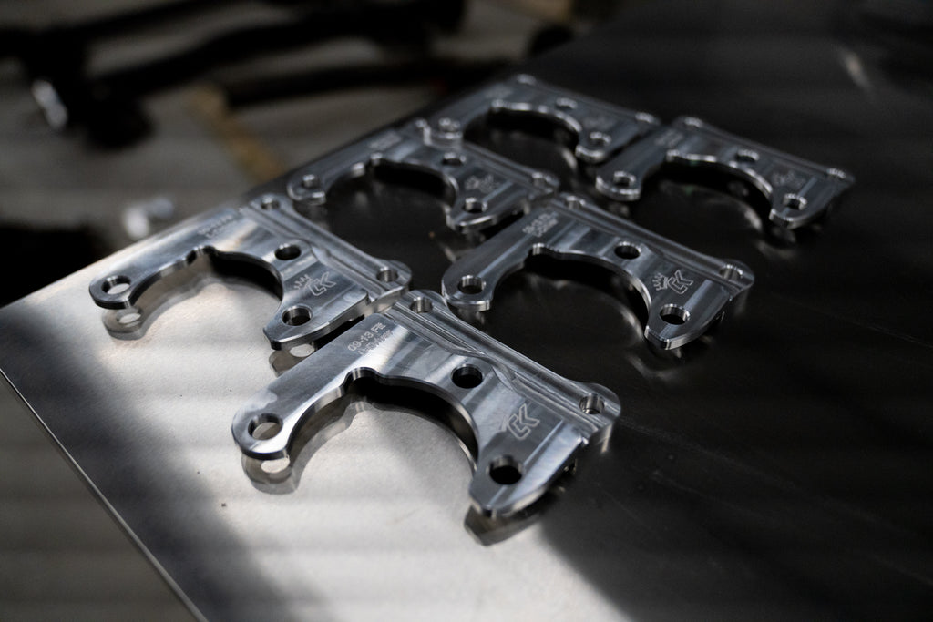 2009-2013 Honda Fit Rear Disk conversion brackets