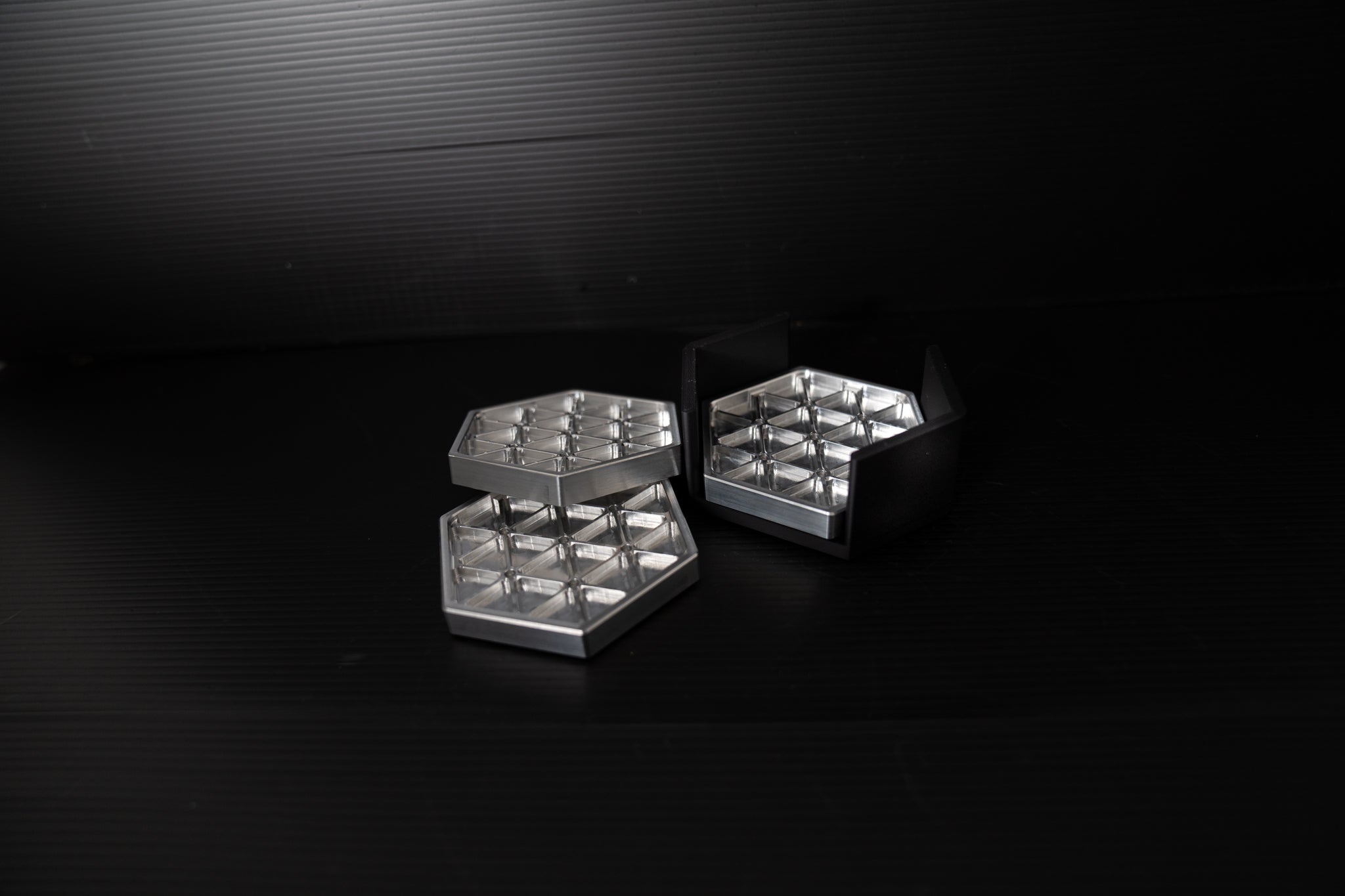 Billet Isogrid Coasters