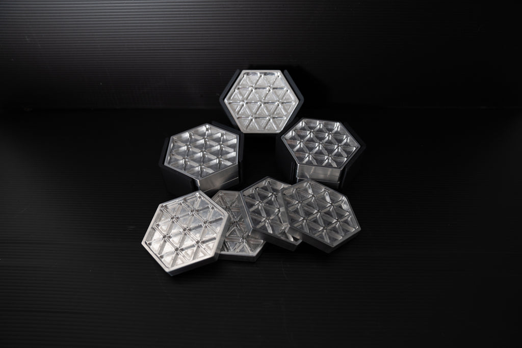 Billet Isogrid Coasters