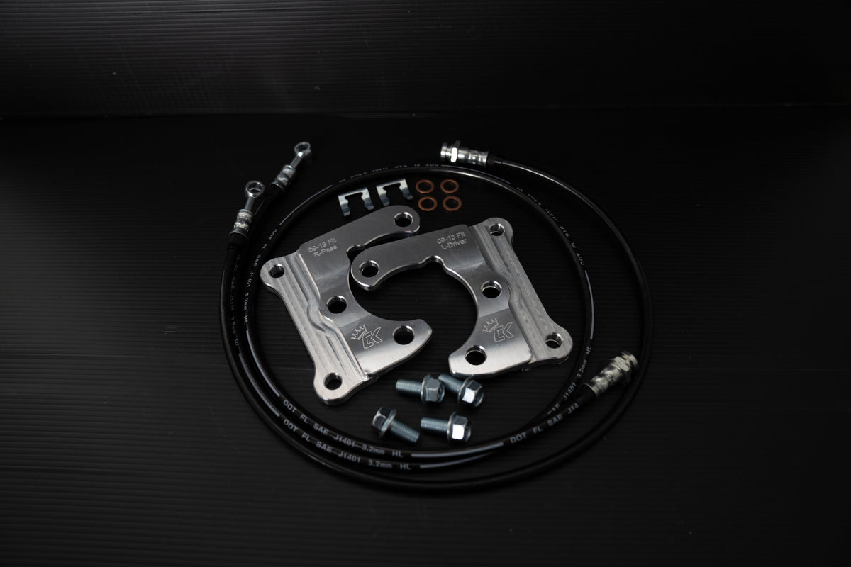 2009-2013 Honda Fit Rear Disk conversion brackets – Kingpin Engineering