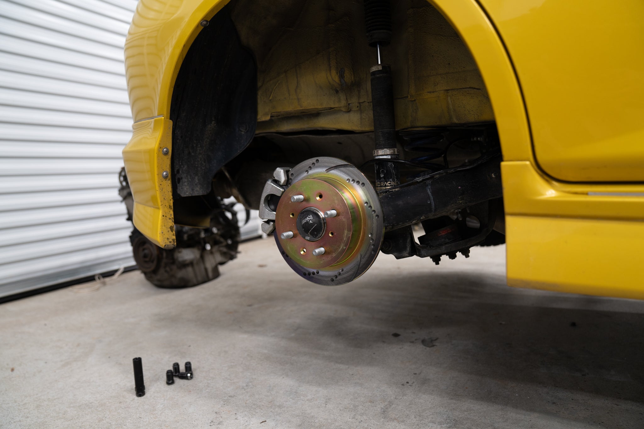 2001-2008 JDM Honda Fit/Jazz Rear Disk Conversion Brackets