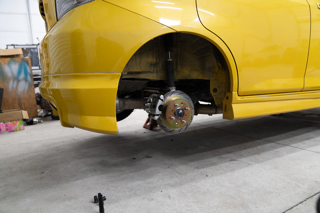 2001-2008 JDM Honda Fit/Jazz Rear Disk Conversion Brackets