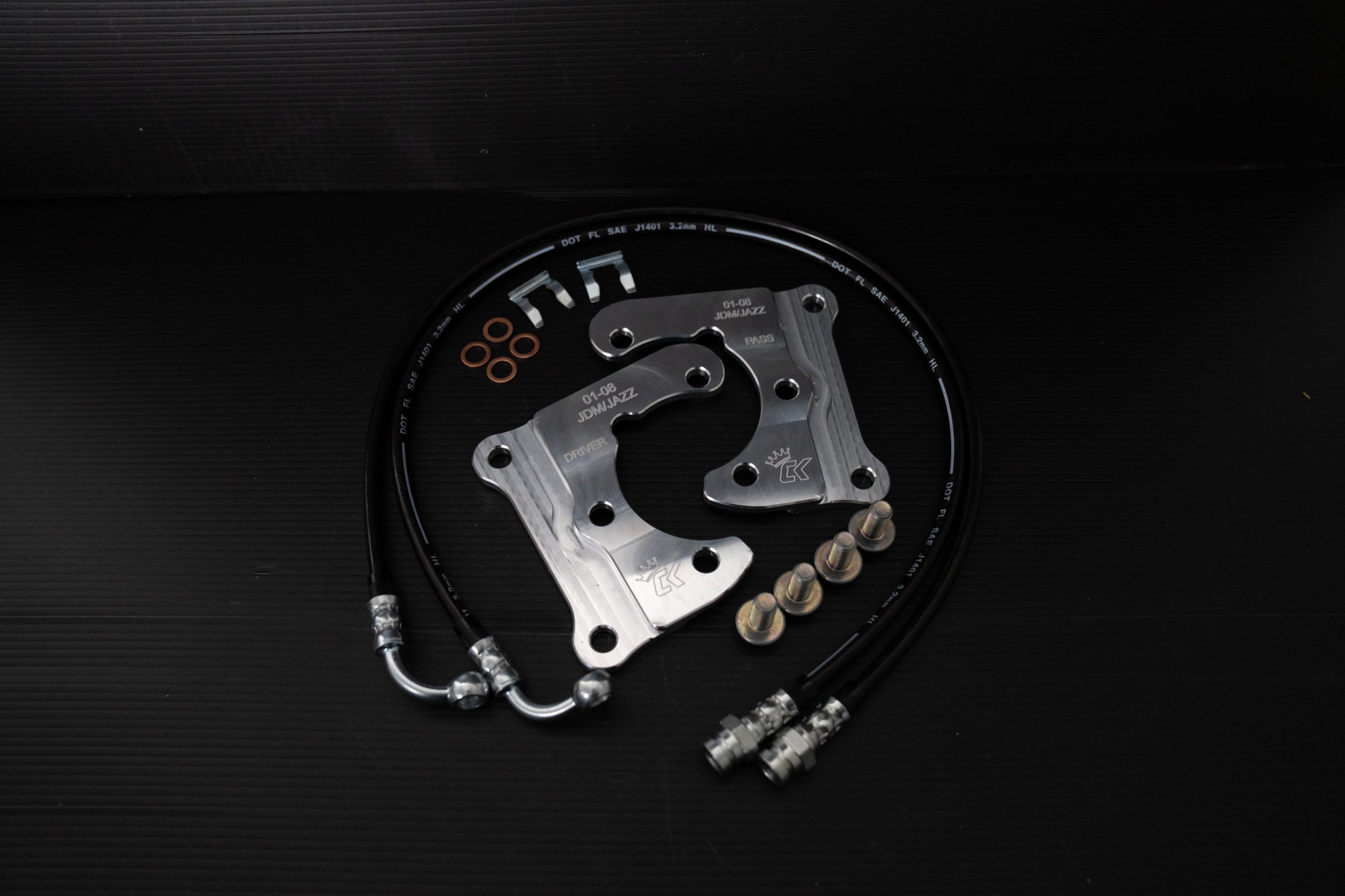 2001-2008 JDM Honda Fit/Jazz Rear Disk Conversion Brackets