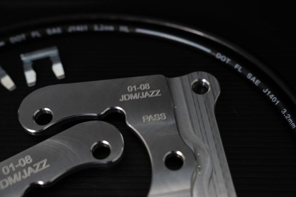 2001-2008 JDM Honda Fit/Jazz Rear Disk Conversion Brackets