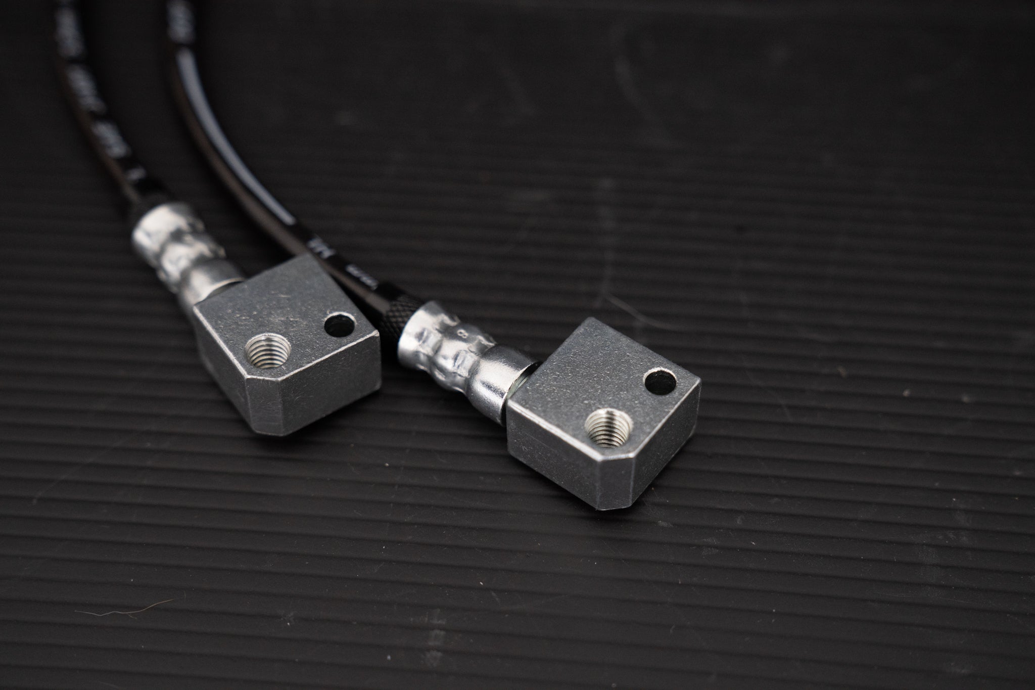 07-08 GD Fit Front Stainless Brake Hoses