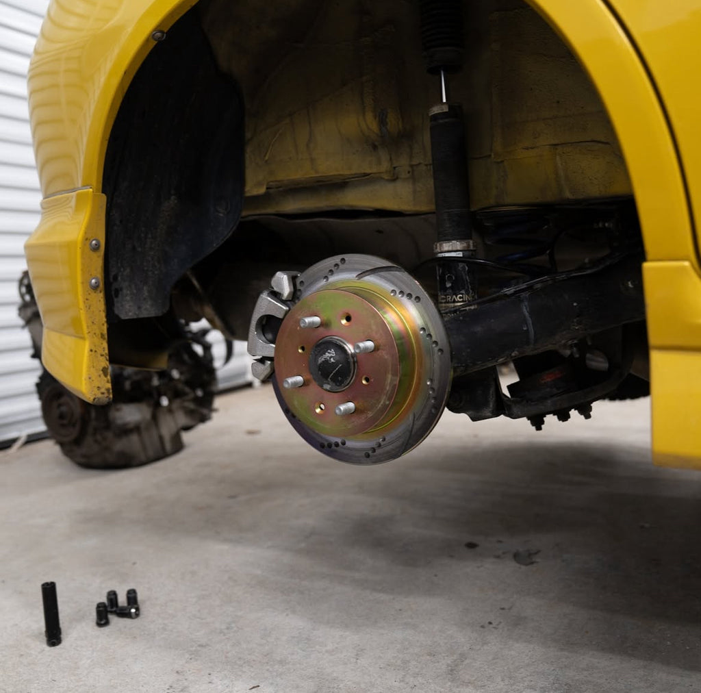 2009-2013 Honda Fit Rear Disk conversion brackets