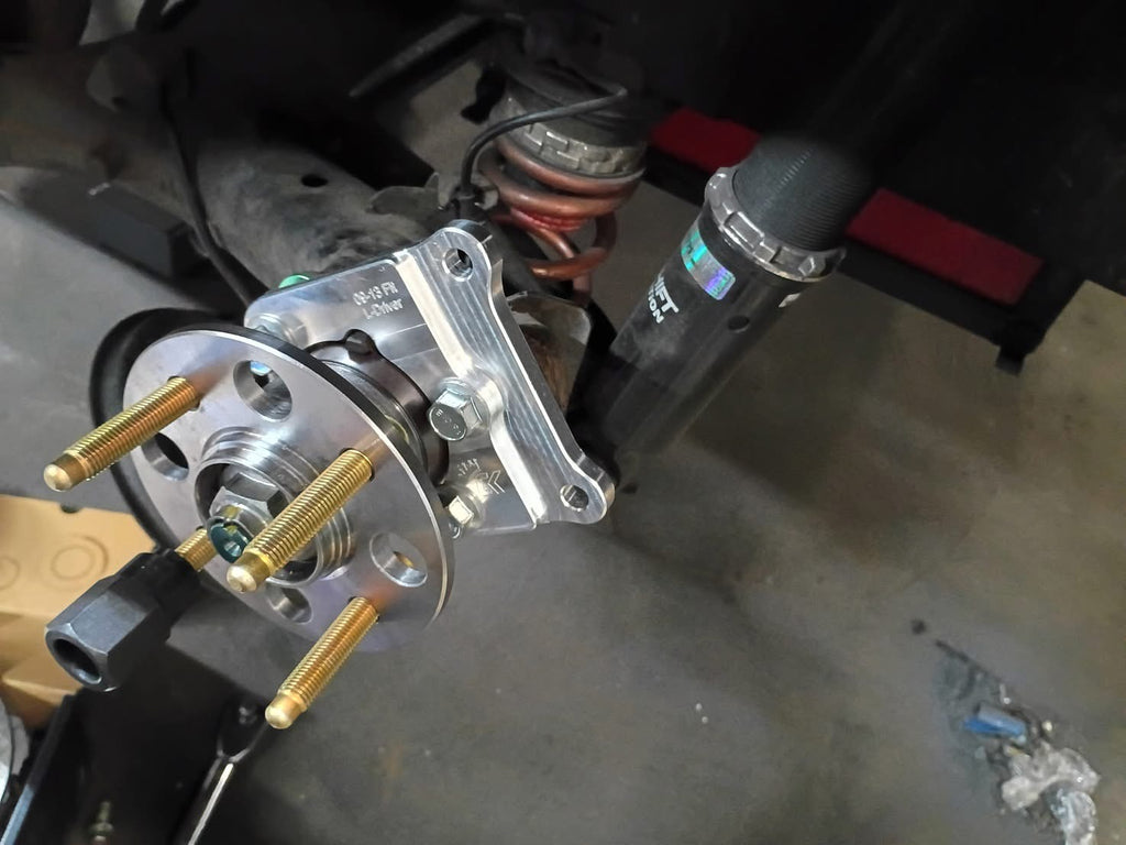 2009-2013 Honda Fit Rear Disk conversion brackets