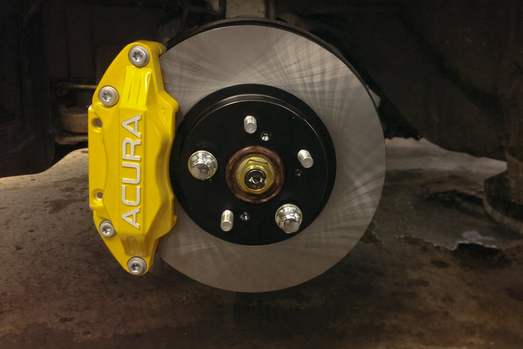 Acura/ Honda front big brake conversion brackets with RL calipers