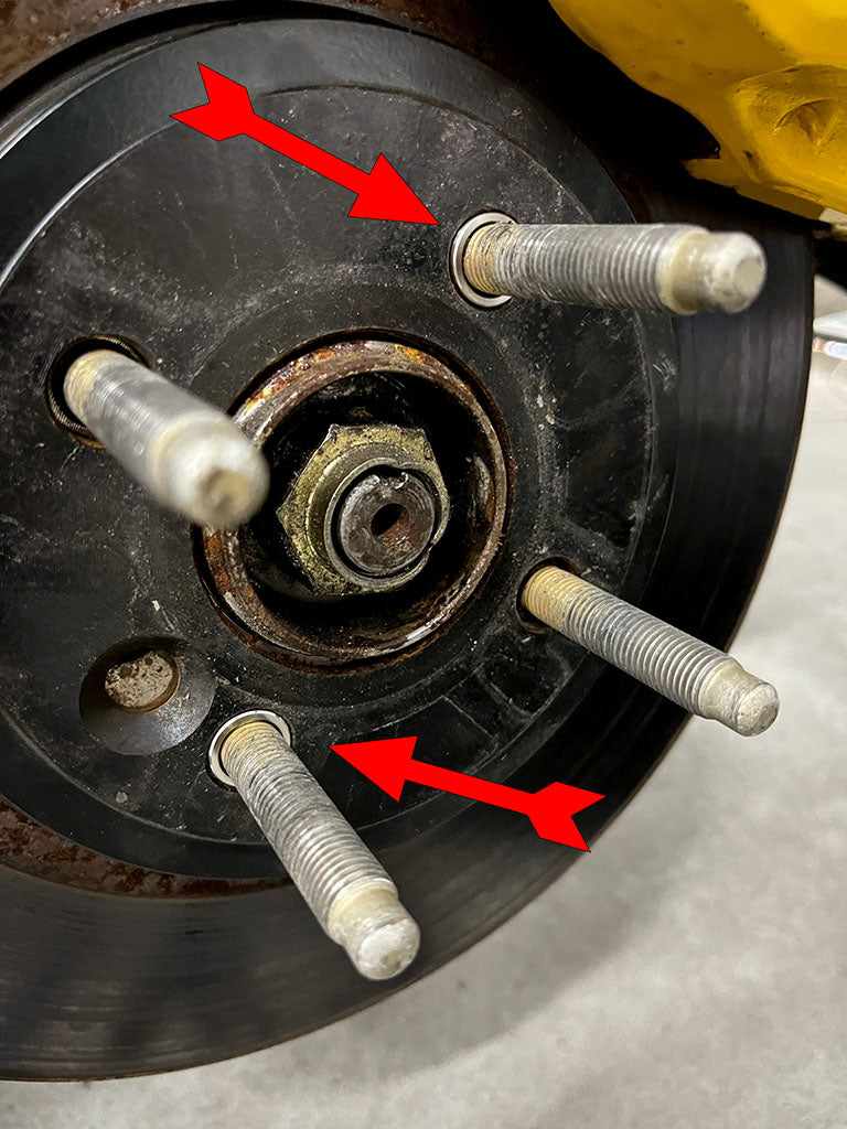 Rotor centering rings